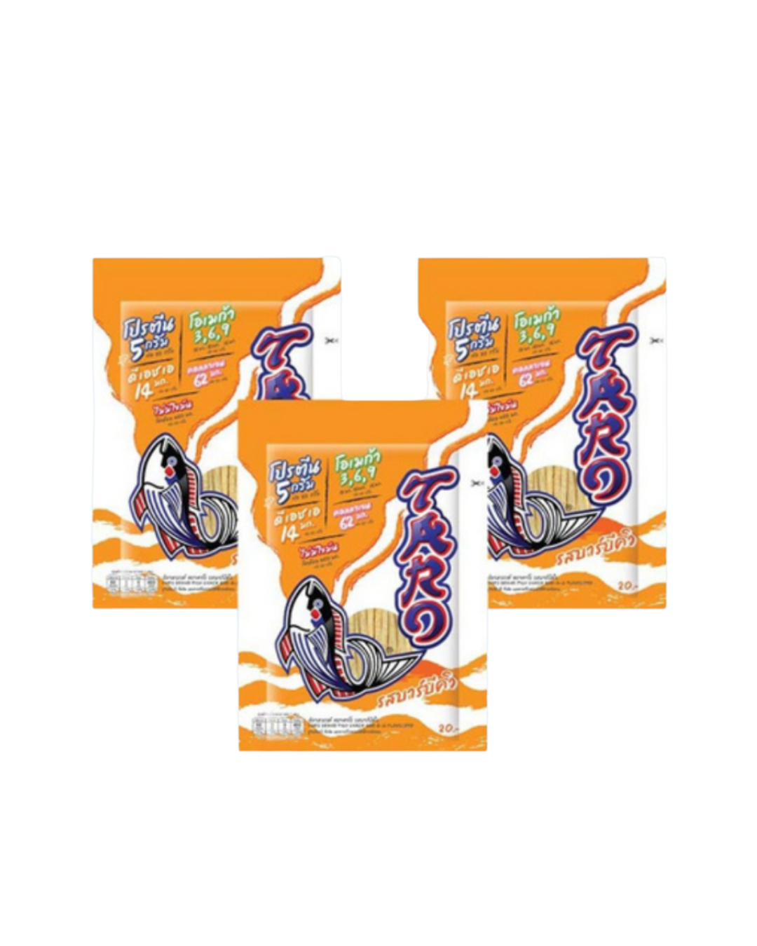 Cá sợi ăn liền nội địa Thái Lan, Hương Vị BBQ